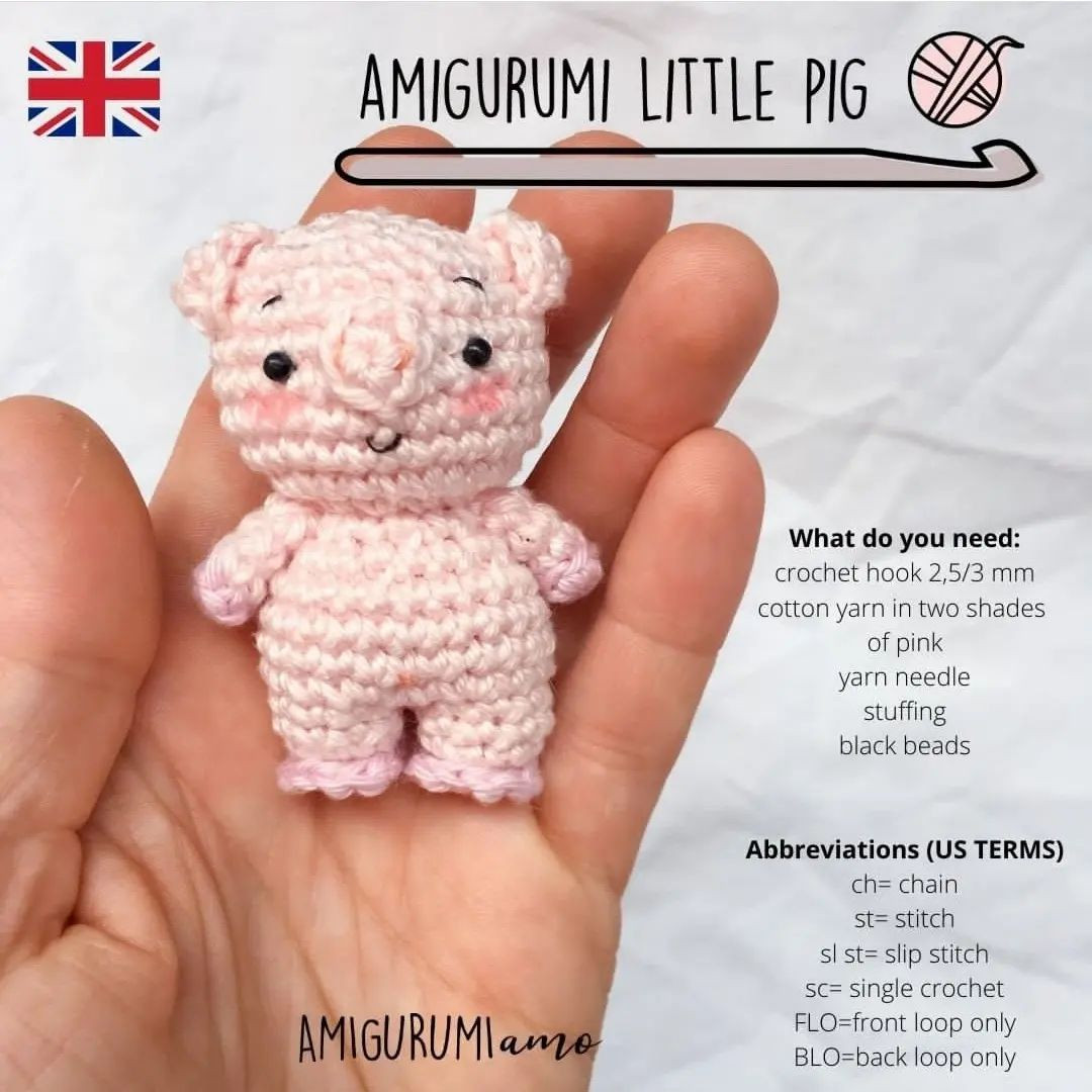 amigurumi little pig