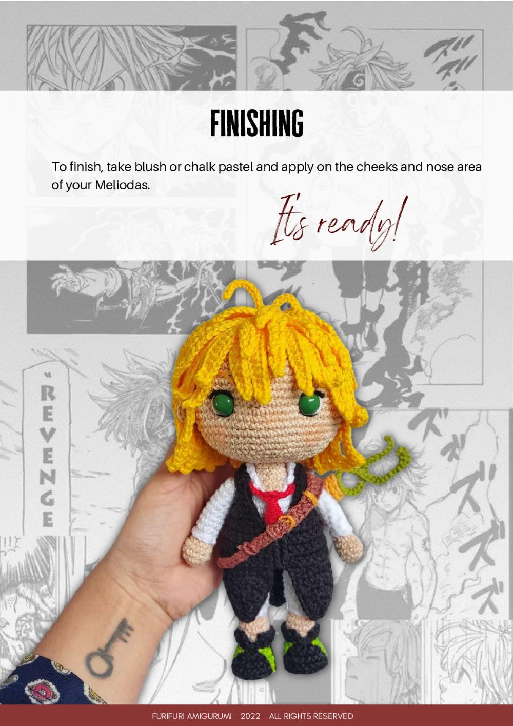 amigurumi pattern meliodas