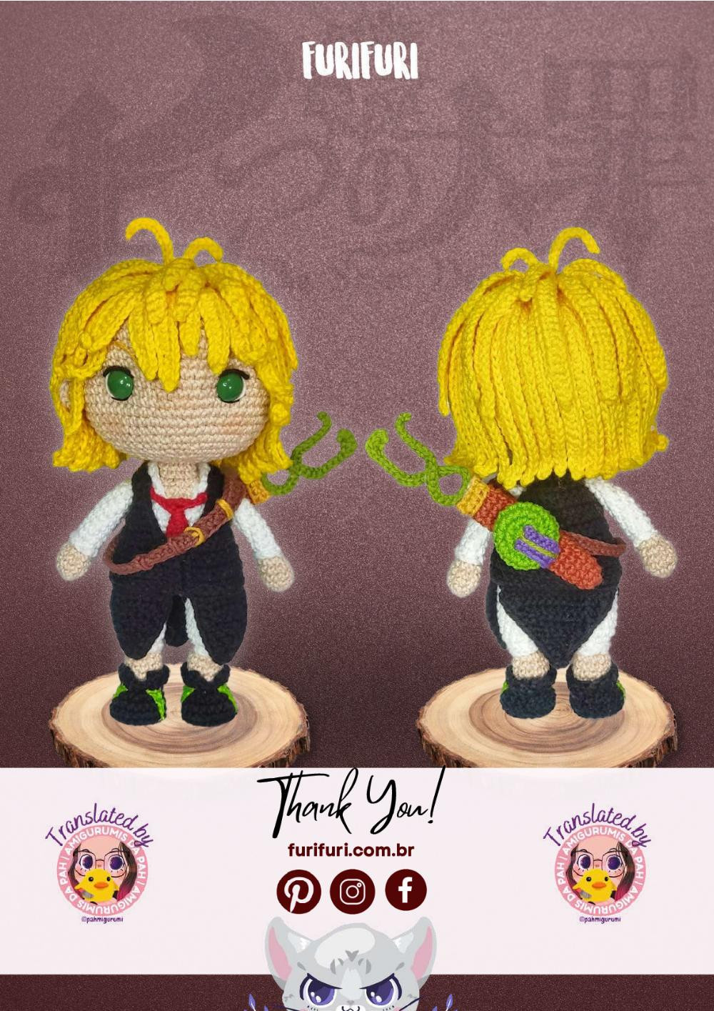 amigurumi pattern meliodas