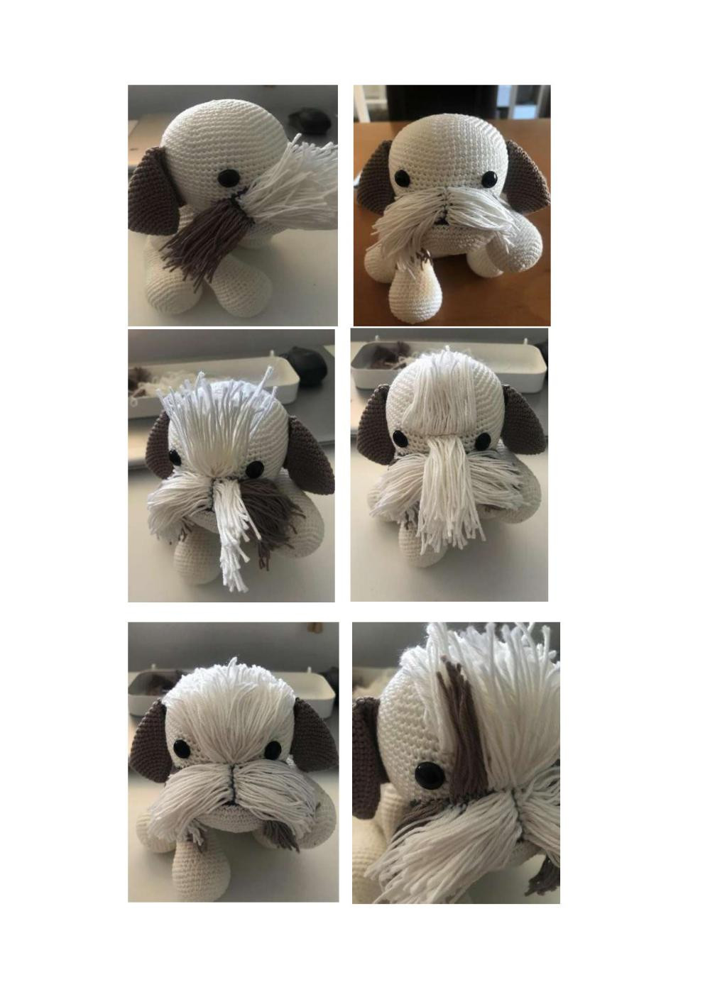 AMIGURUMI SHIH TZU CROCHET PATTERN