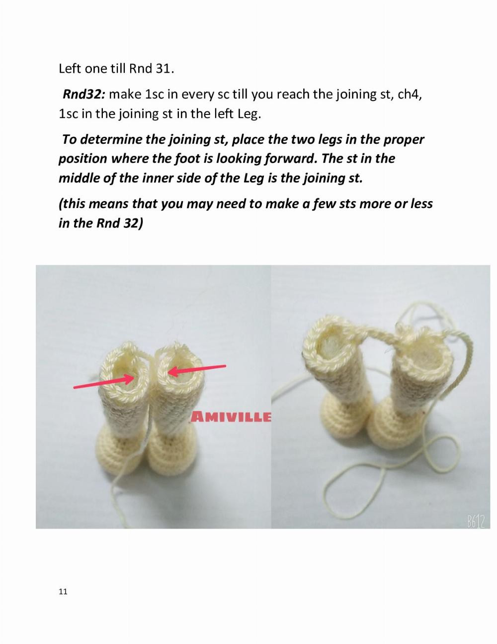 Amiville’s salma doll crochet pattern