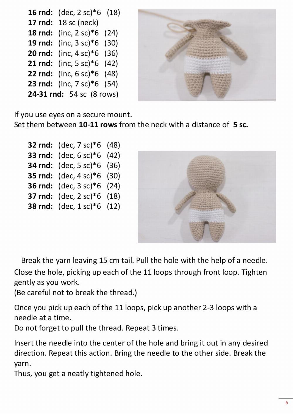 ANGEL Crochet pattern