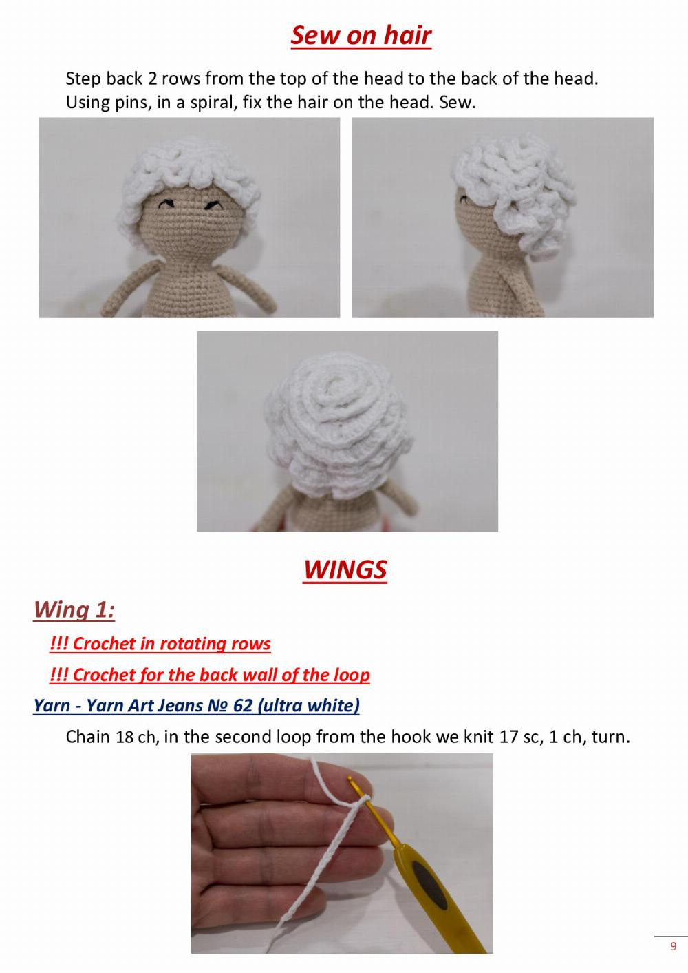 ANGEL Crochet pattern