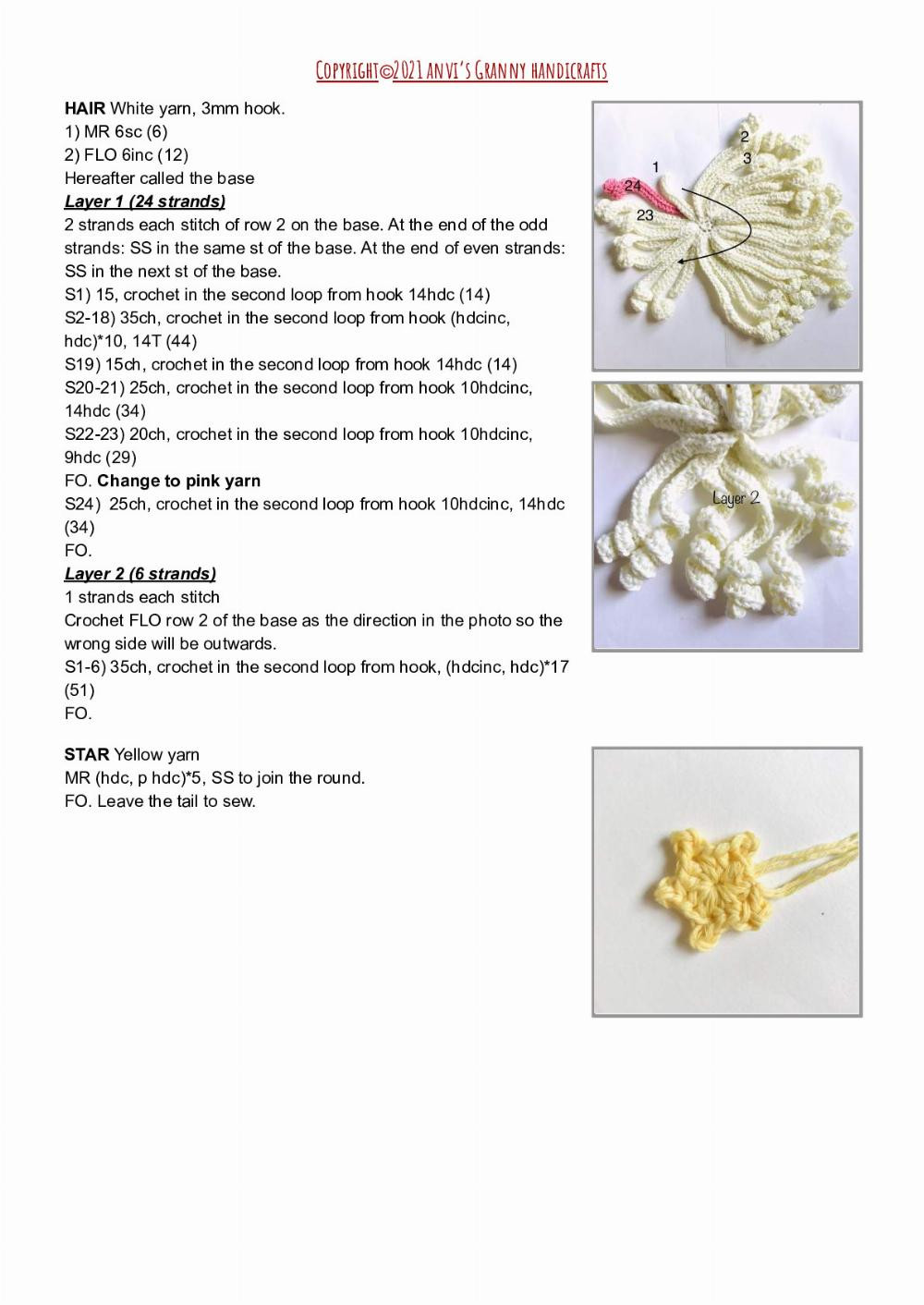 ANVI’S GRANNY HANDICRAFTS crochet pattern