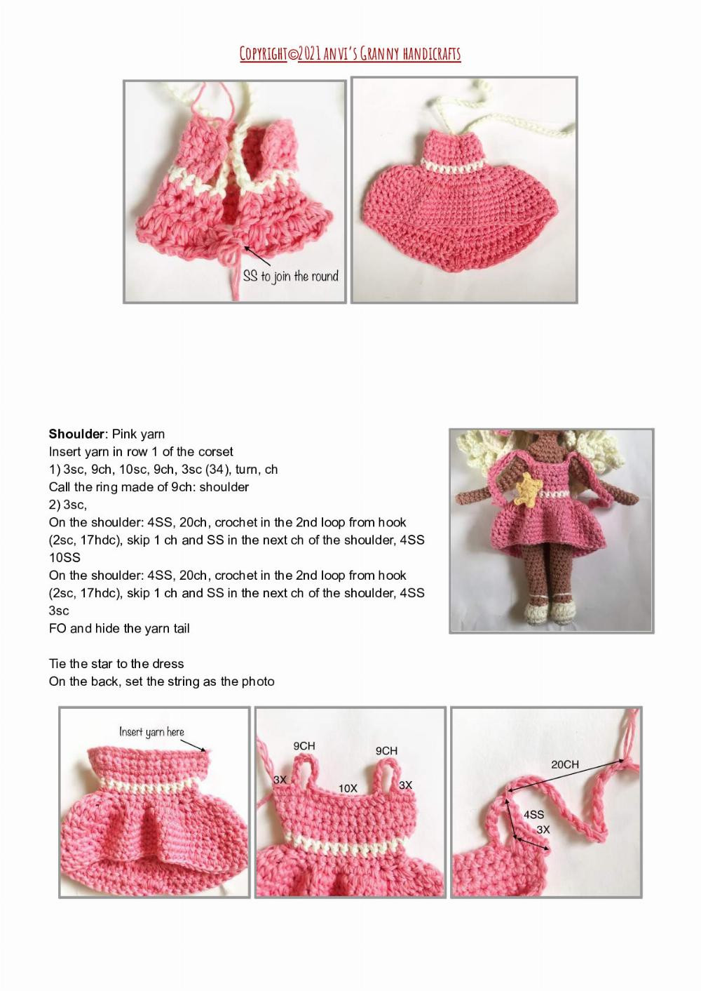 ANVI’S GRANNY HANDICRAFTS crochet pattern