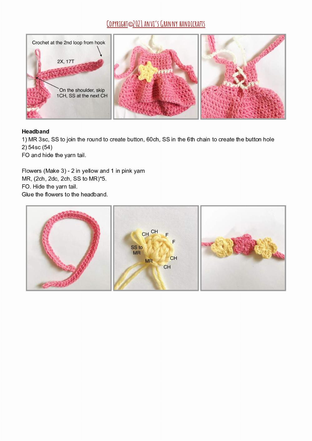 ANVI’S GRANNY HANDICRAFTS crochet pattern