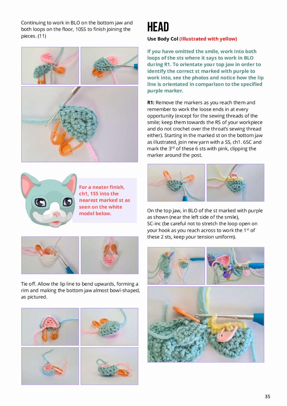 aquila the kitten crochet pattern