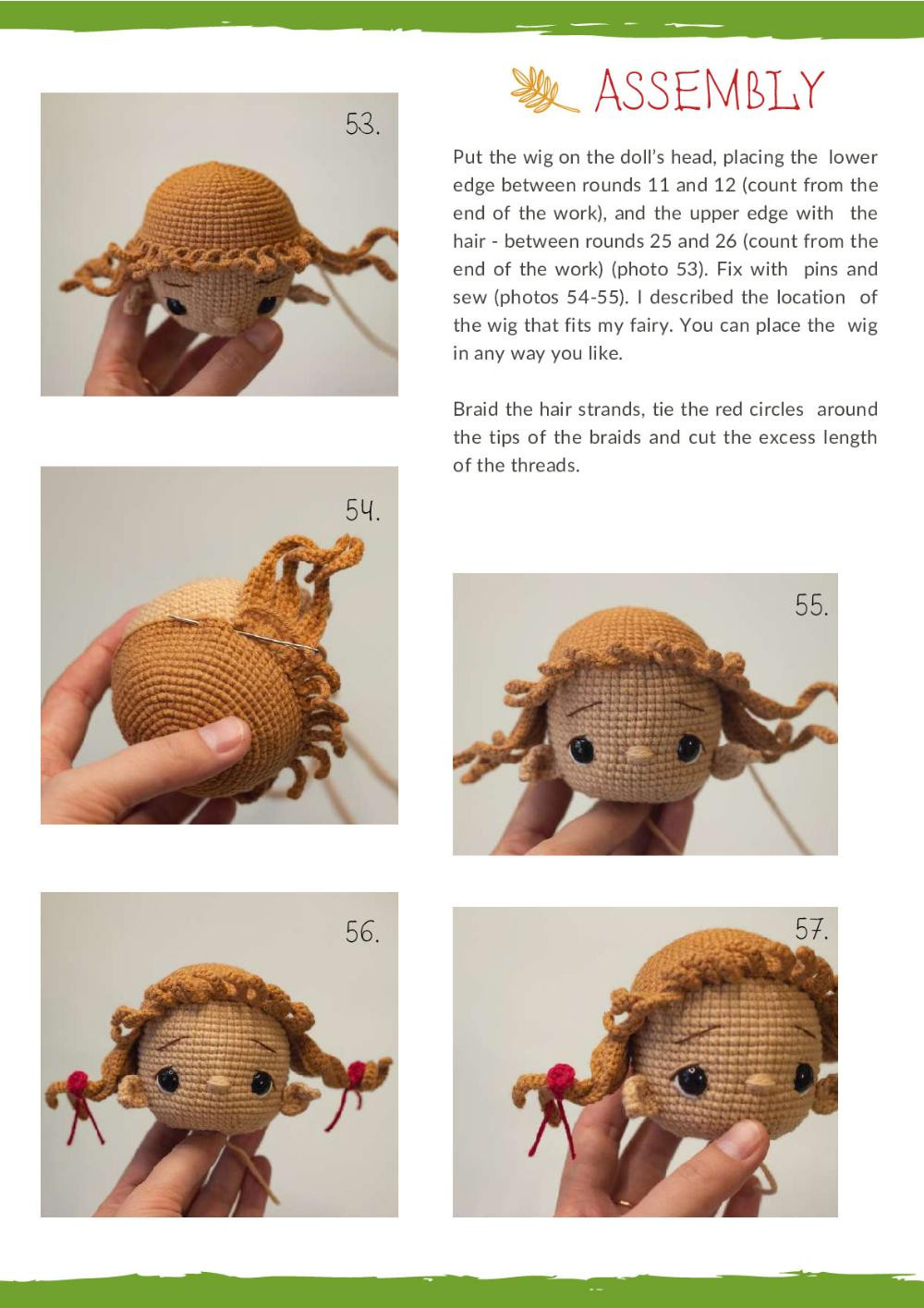 ASTRID, THE CHRISTMAS FAIRY Crochet toy pattern