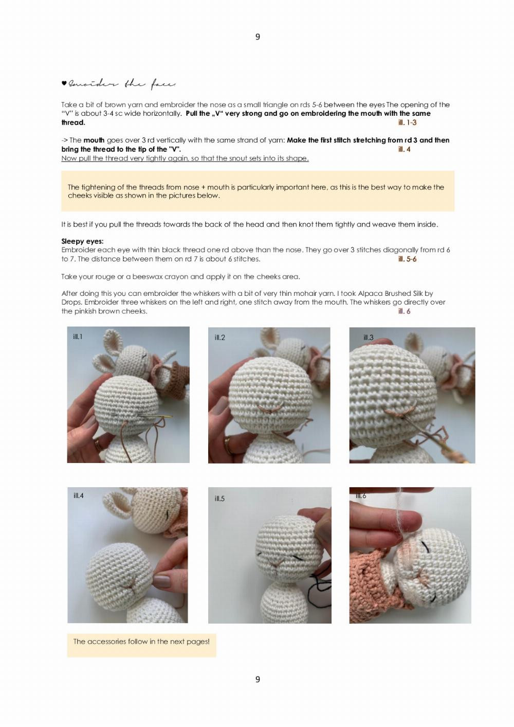 Baby Cake crochet pattern