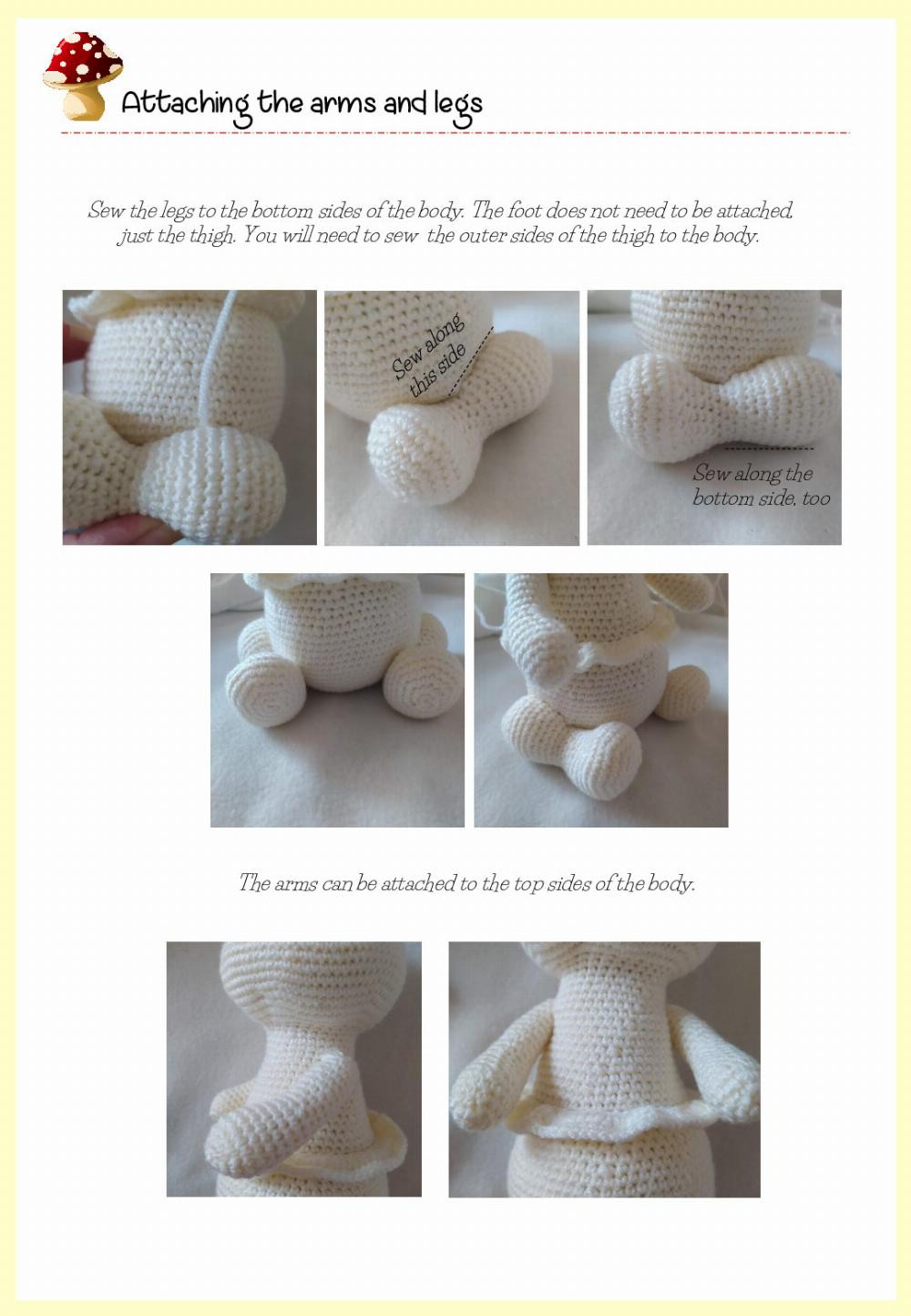 Baby Toadstool Crochet pattern