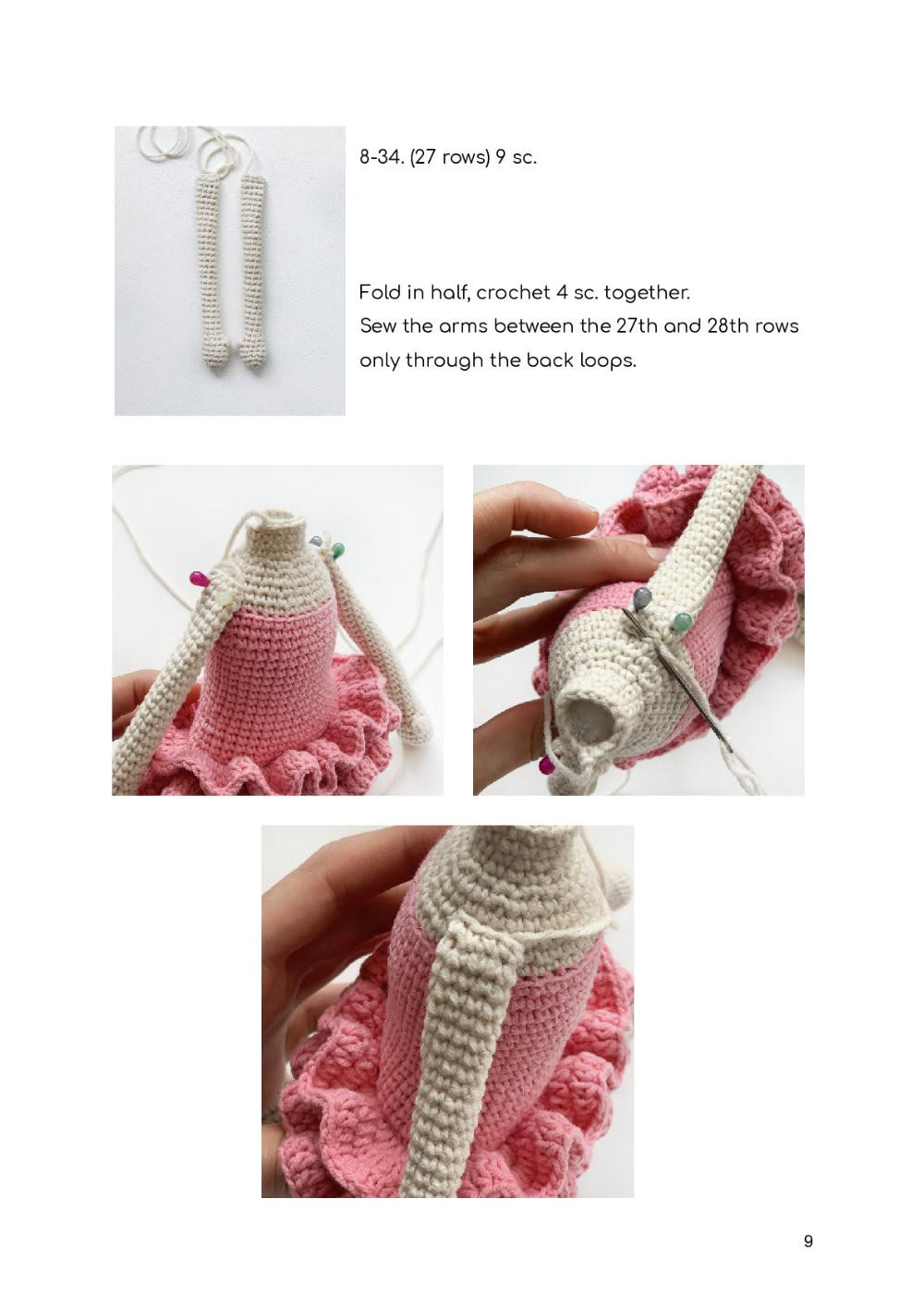 Ballerina Judy crochet pattern