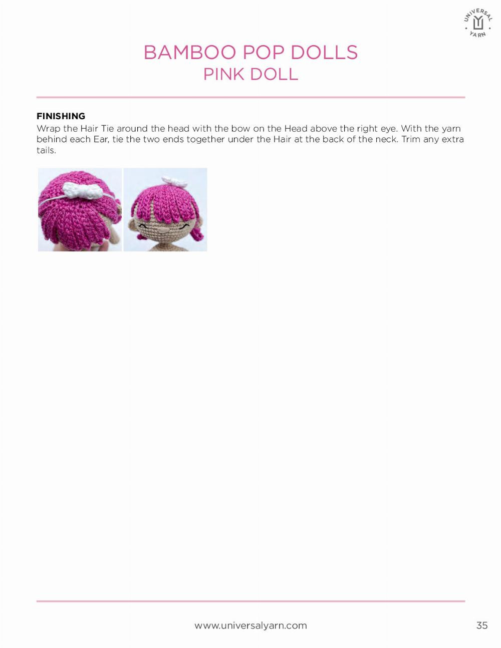 BAMBOO POP DOLLS basic doll body (crochet pattern)