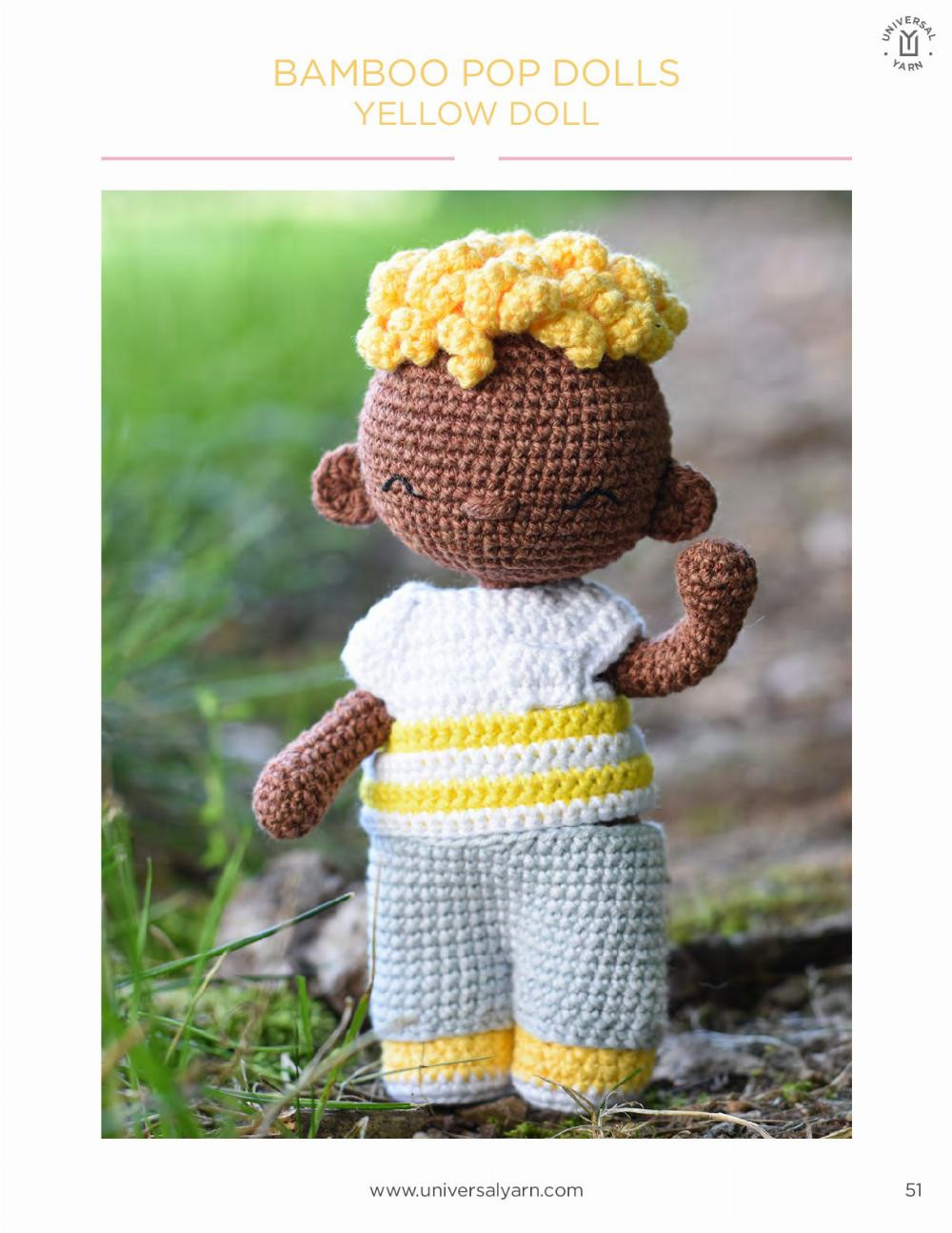 BAMBOO POP DOLLS basic doll body (crochet pattern)