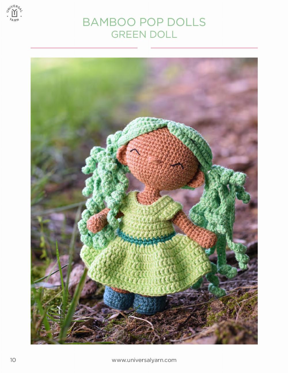 BAMBOO POP DOLLS basic doll body (crochet pattern)