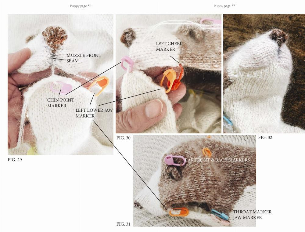 BEAGLE PUPPY knitting pattern
