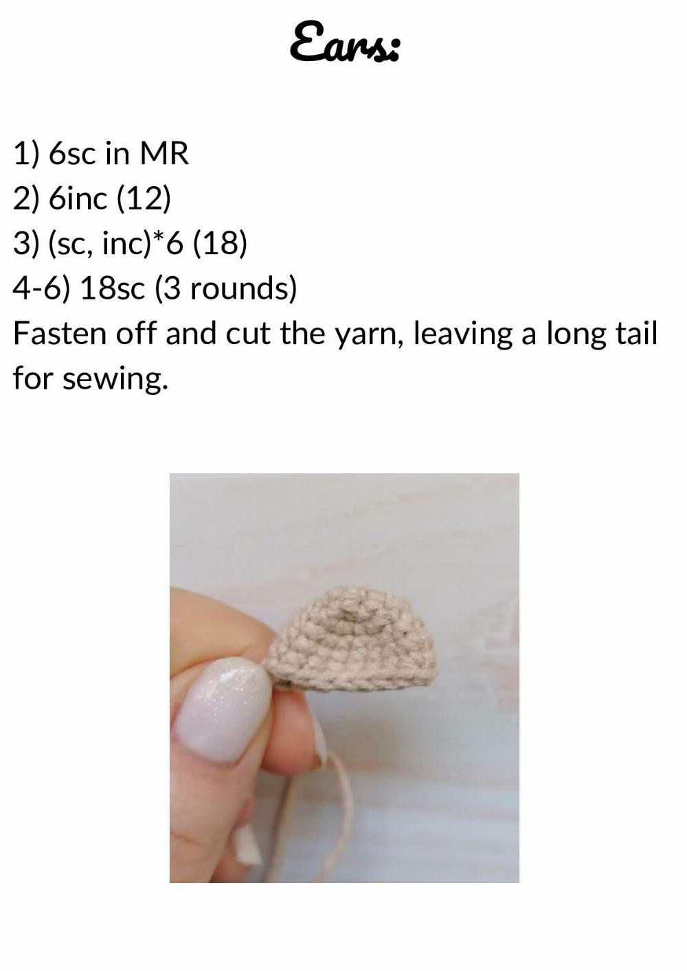 Bear Asya Crochet Pattern + knitting clothes