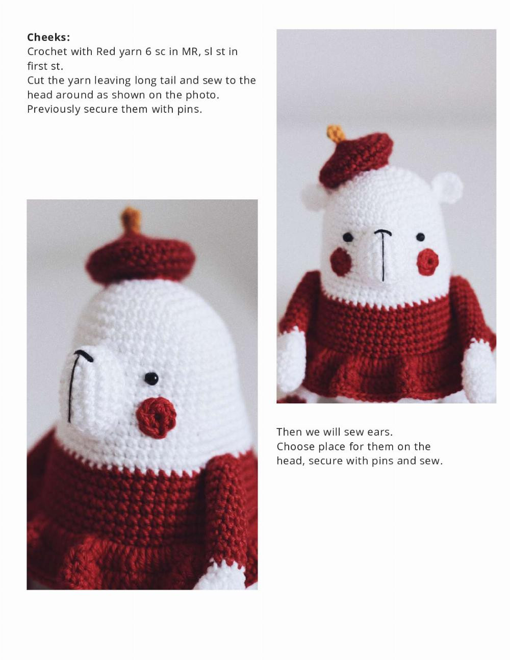 bear fiona crochet pattern