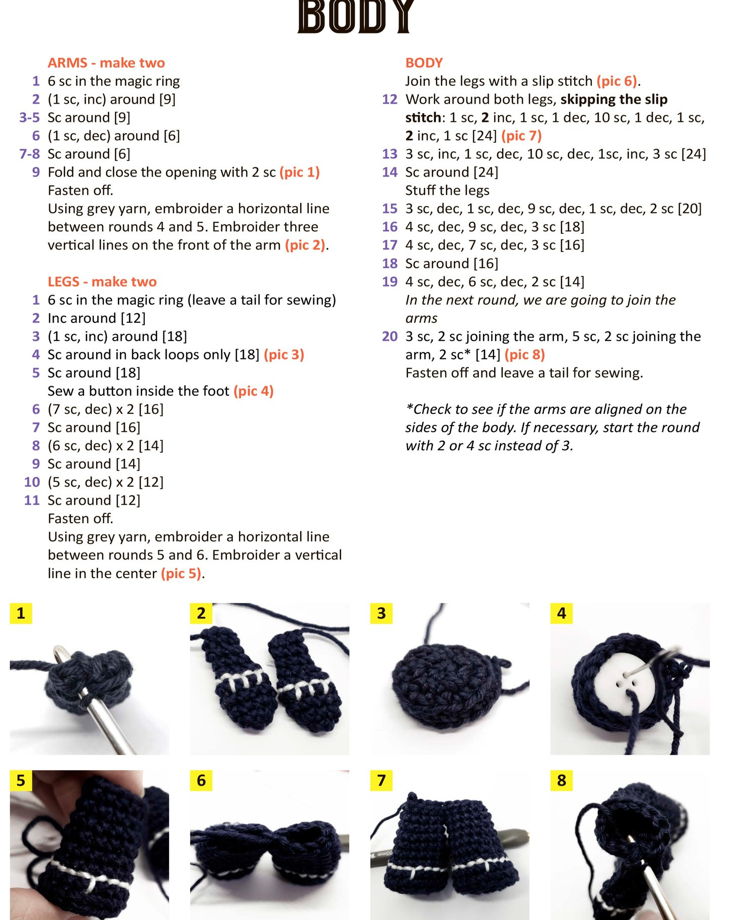 Black panther crochet pattern