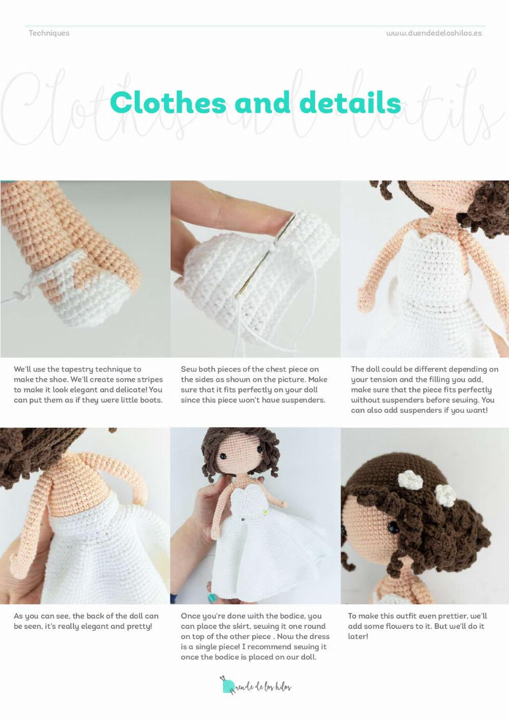 Bride Silvia Dueñas crochet pattern
