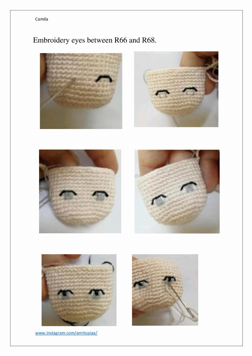 Camila Camila crochet pattern
