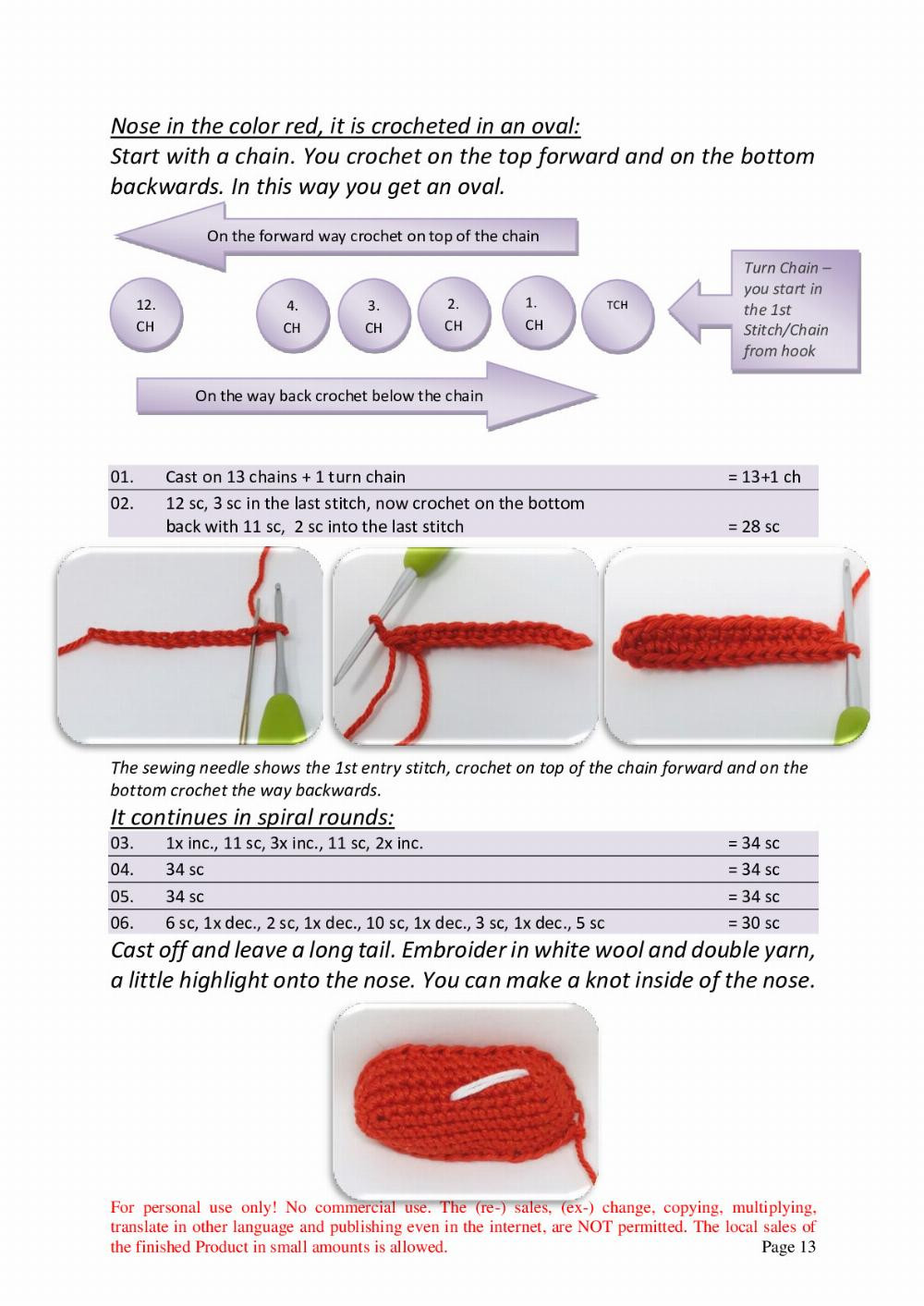 Candy canes man crochet pattern