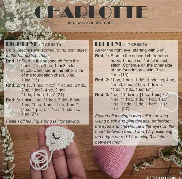 charlotte free crochet pattern