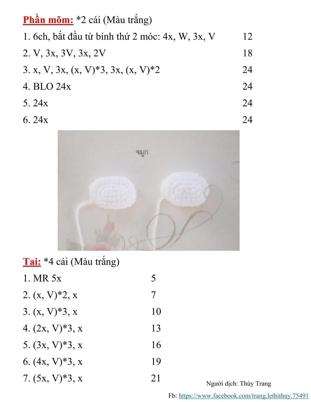 Chart dịch đôi heo dễ thương