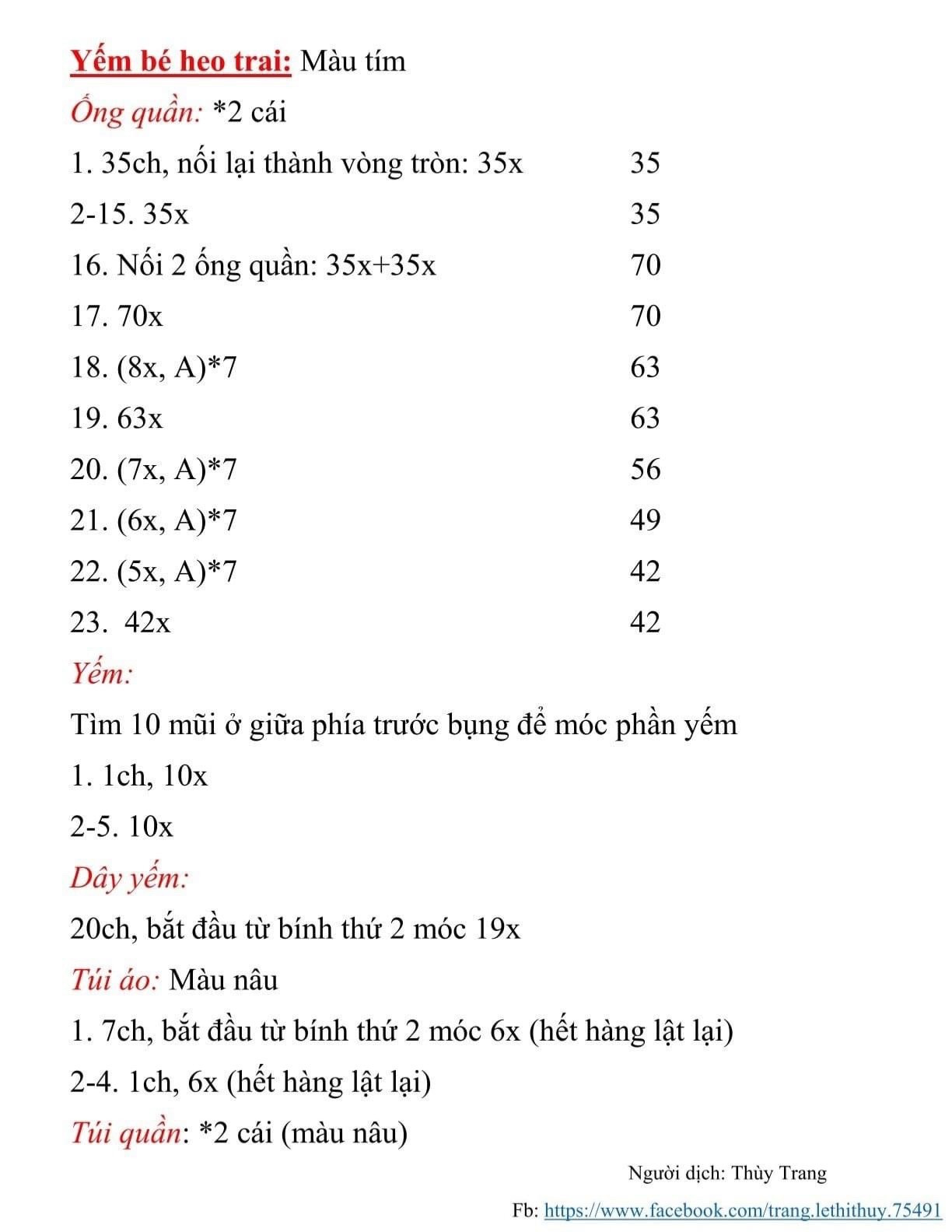 Chart dịch đôi heo dễ thương