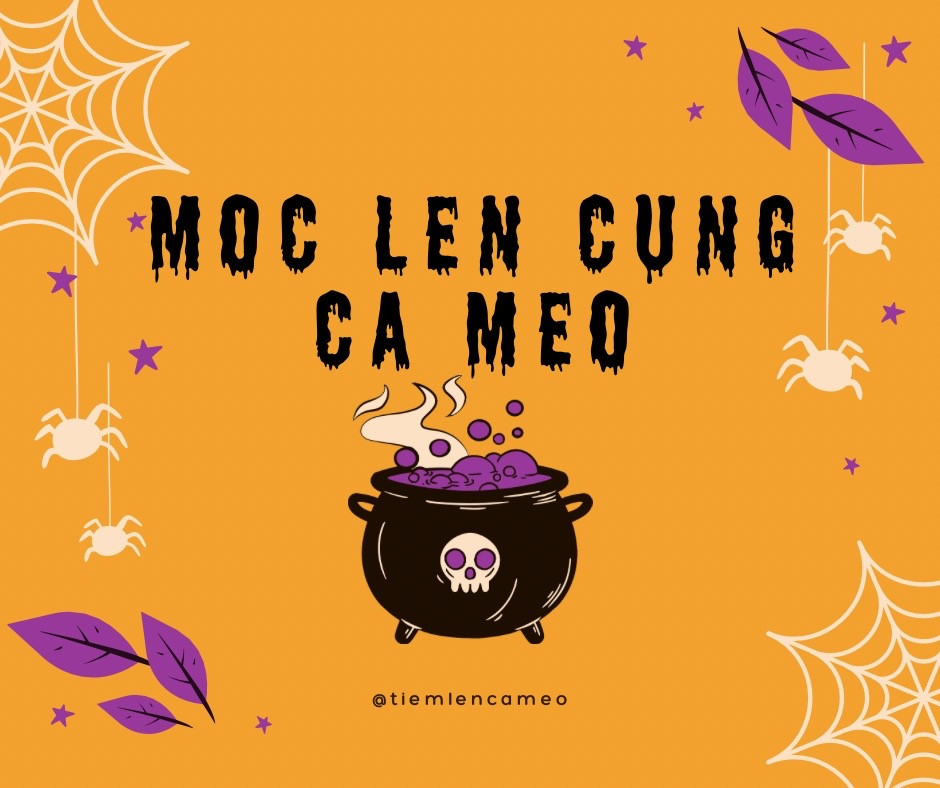 chart halloween vo diện đội con ma.