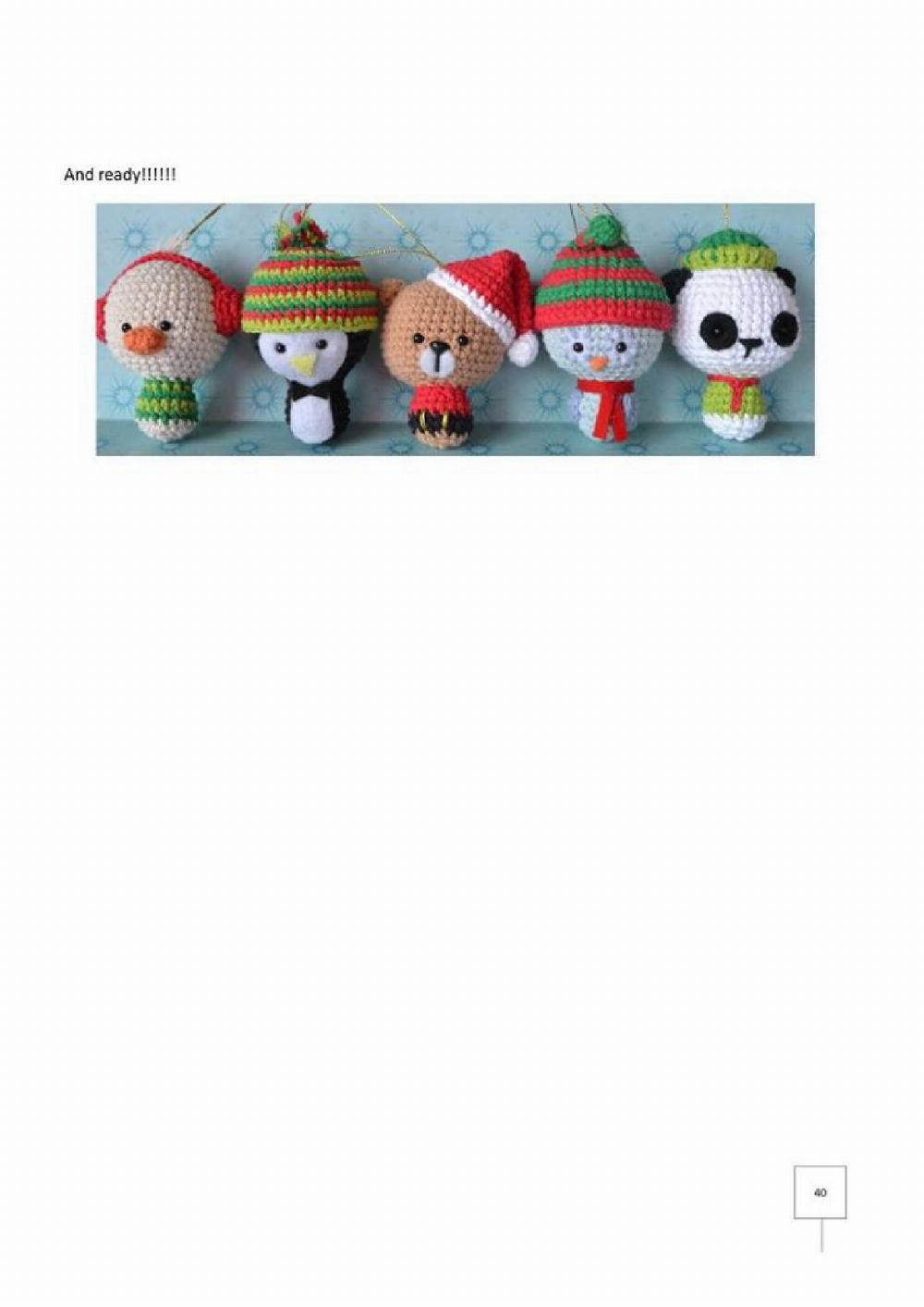 christmas animals pattern