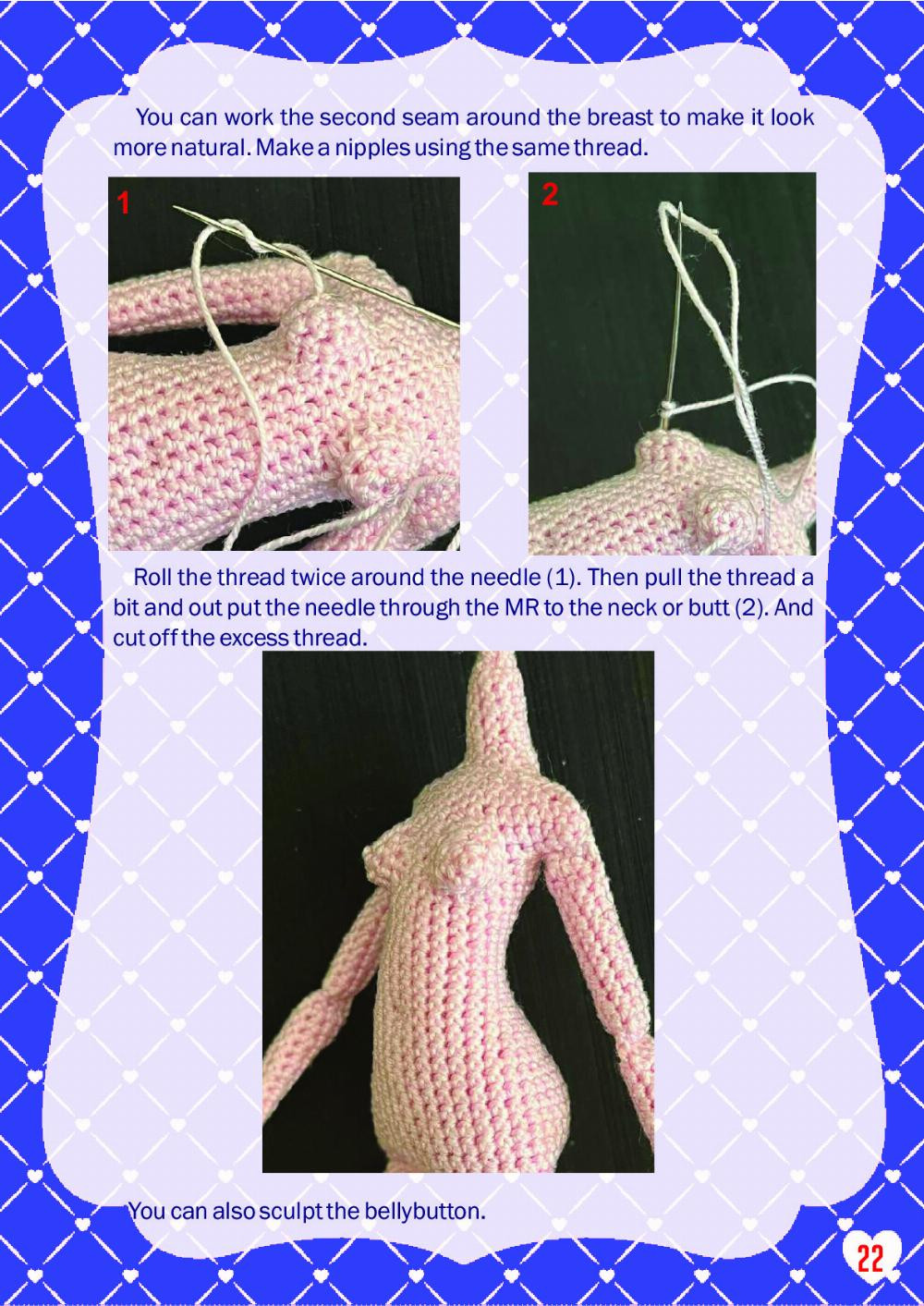 «CHRISTMAS fairy» crochet doll pattern