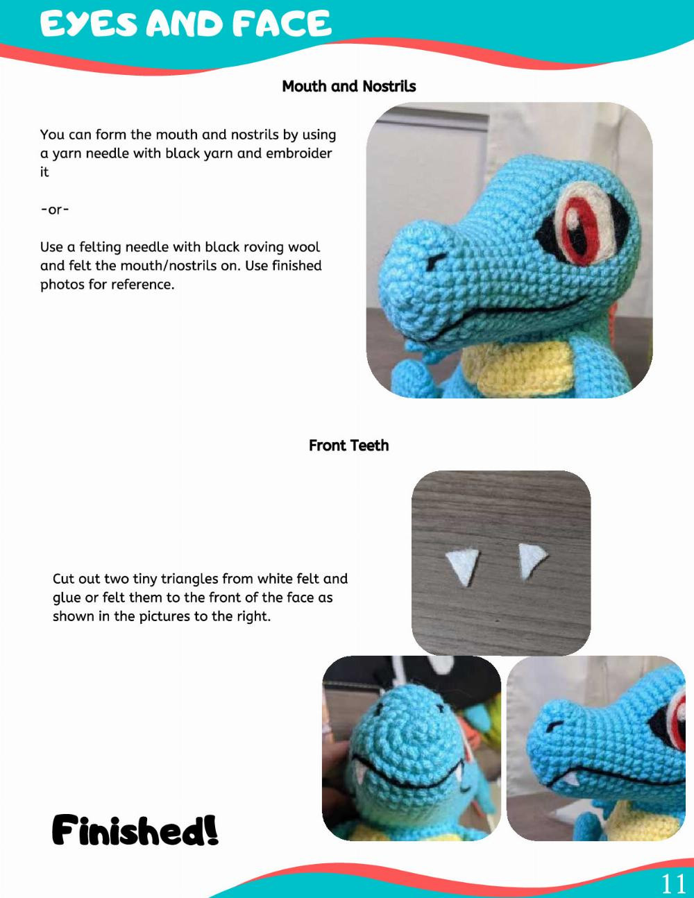 collection of 24 pokemon (1up crochet pokemon amigurumi pattern)