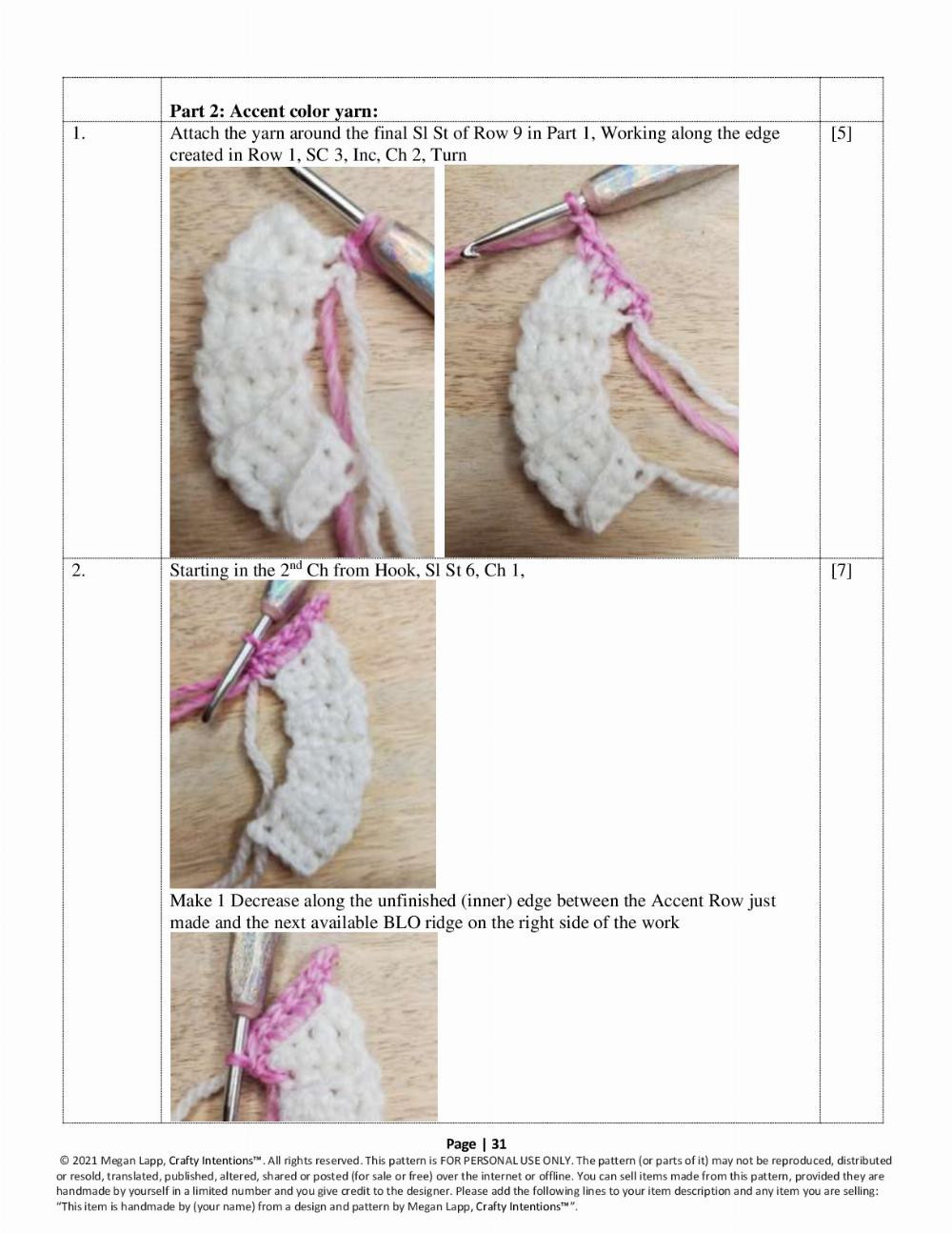 crafty intentions crochet pattern