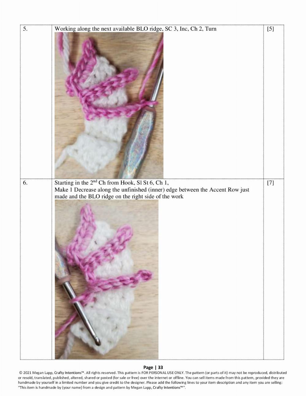 crafty intentions crochet pattern