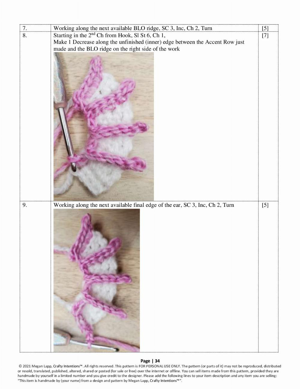 crafty intentions crochet pattern