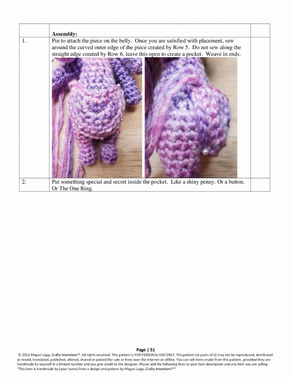 crafty intentions crochet pattern