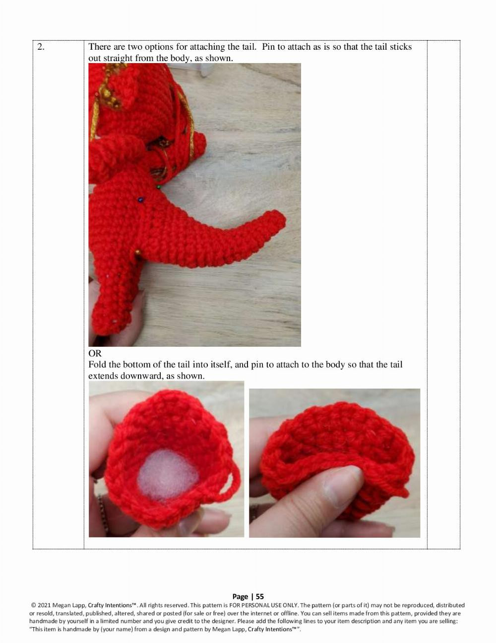 crafty intentions crochet pattern