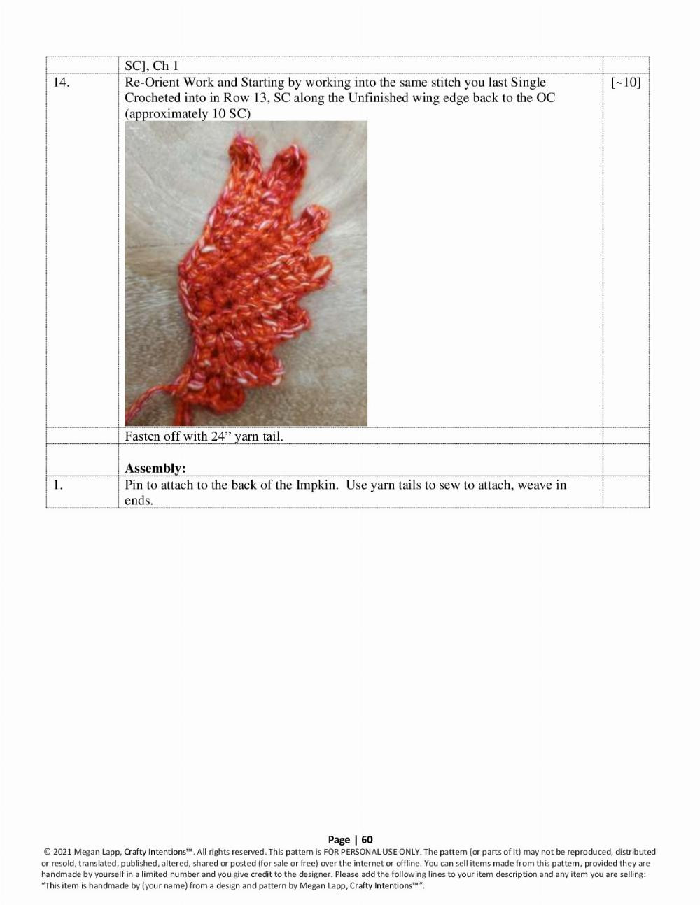 crafty intentions crochet pattern