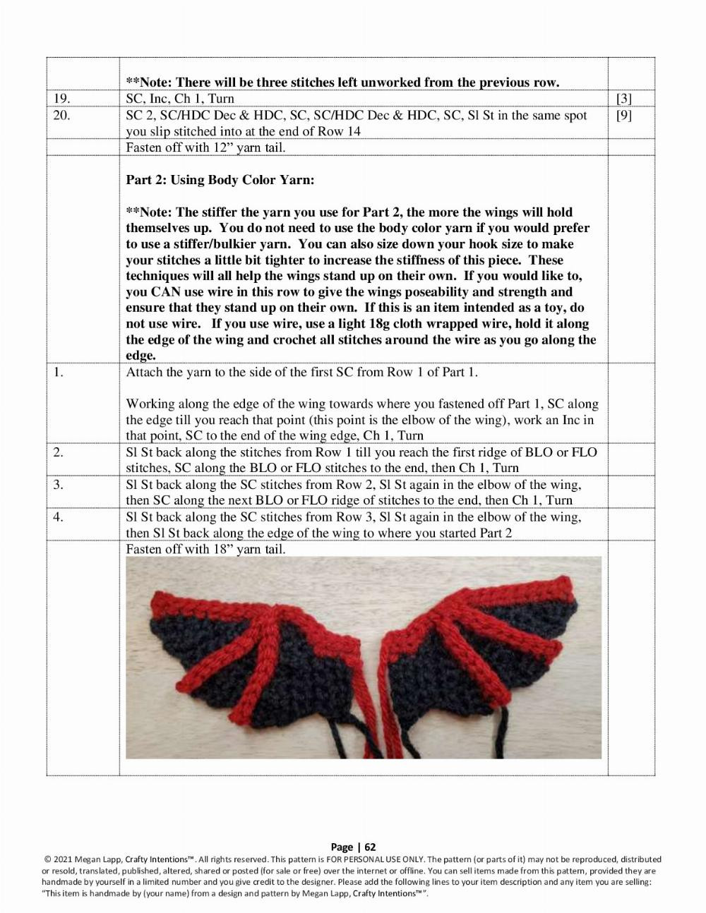 crafty intentions crochet pattern