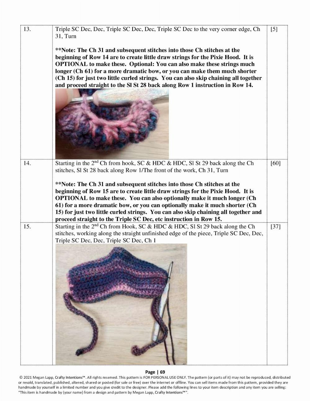 crafty intentions crochet pattern