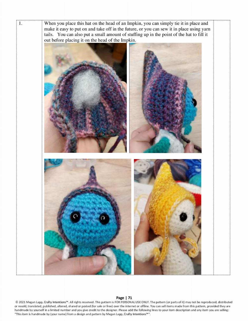 crafty intentions crochet pattern