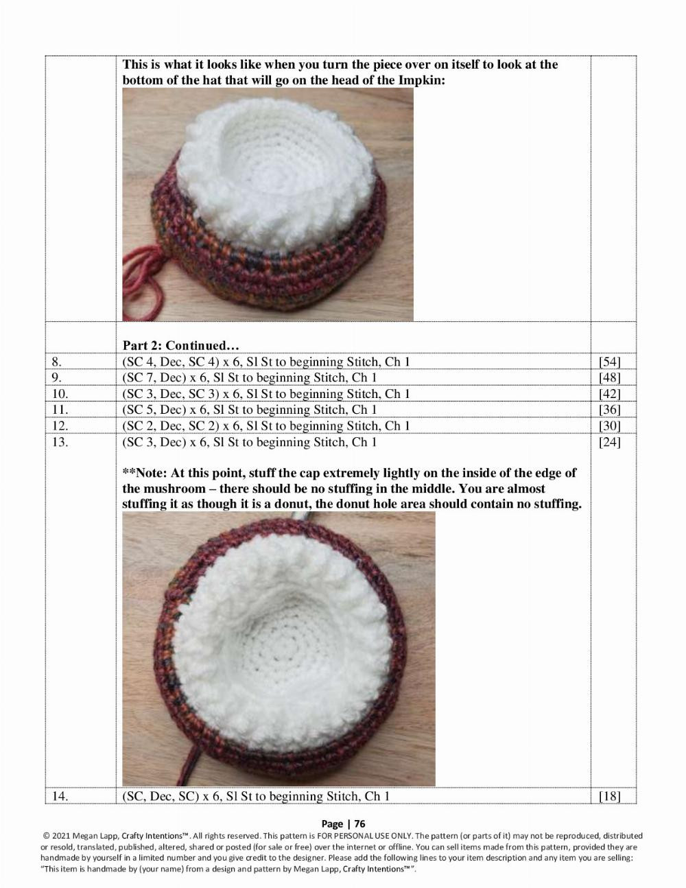 crafty intentions crochet pattern