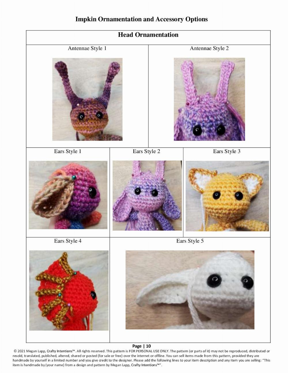 crafty intentions crochet pattern