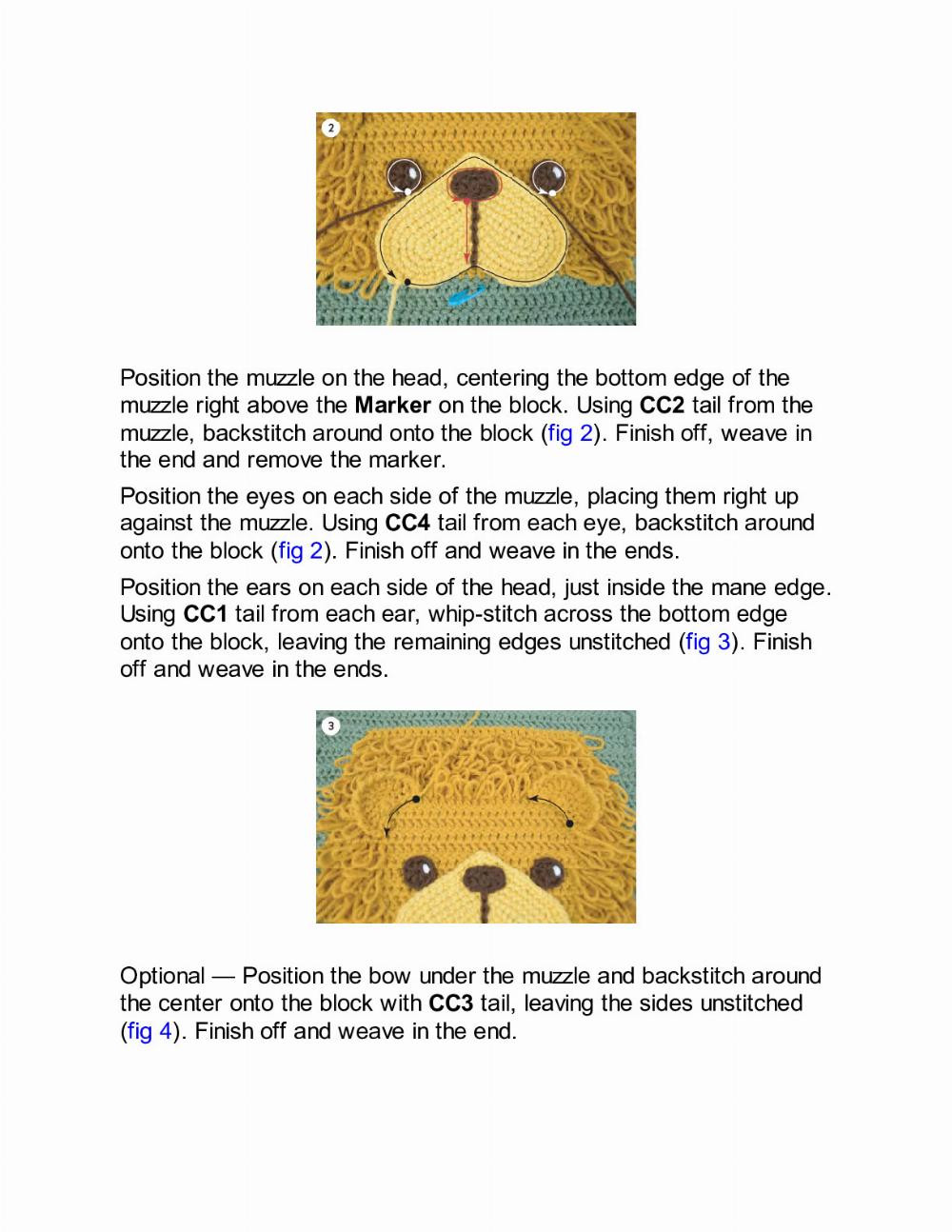 crochet animal blankets and blocks pattern