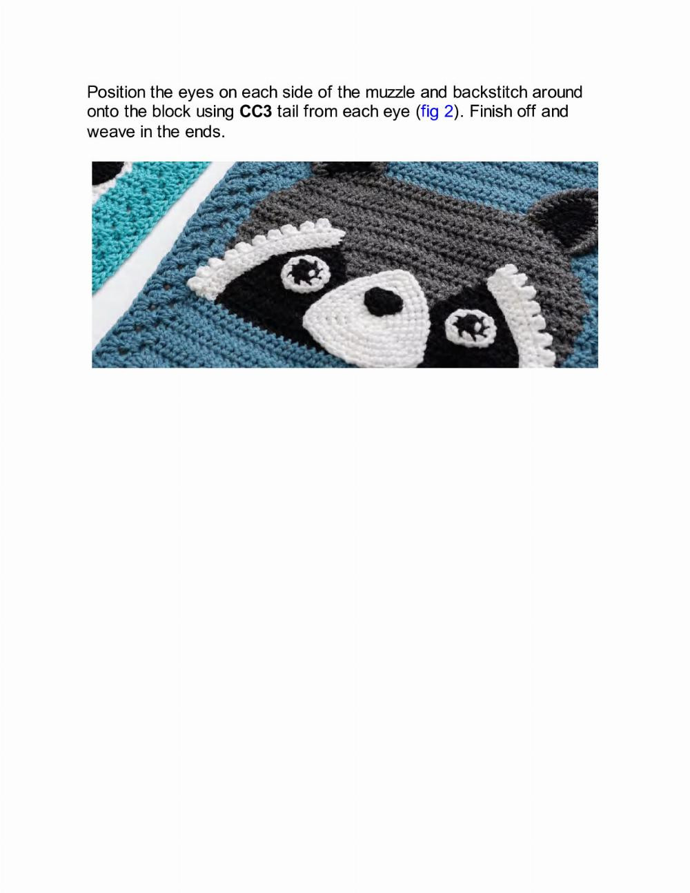 crochet animal blankets and blocks pattern