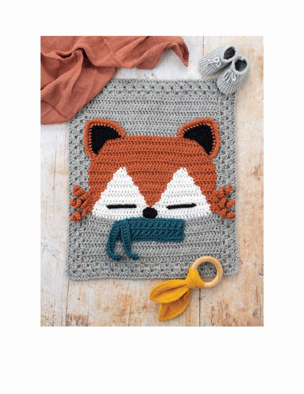 crochet animal blankets and blocks pattern