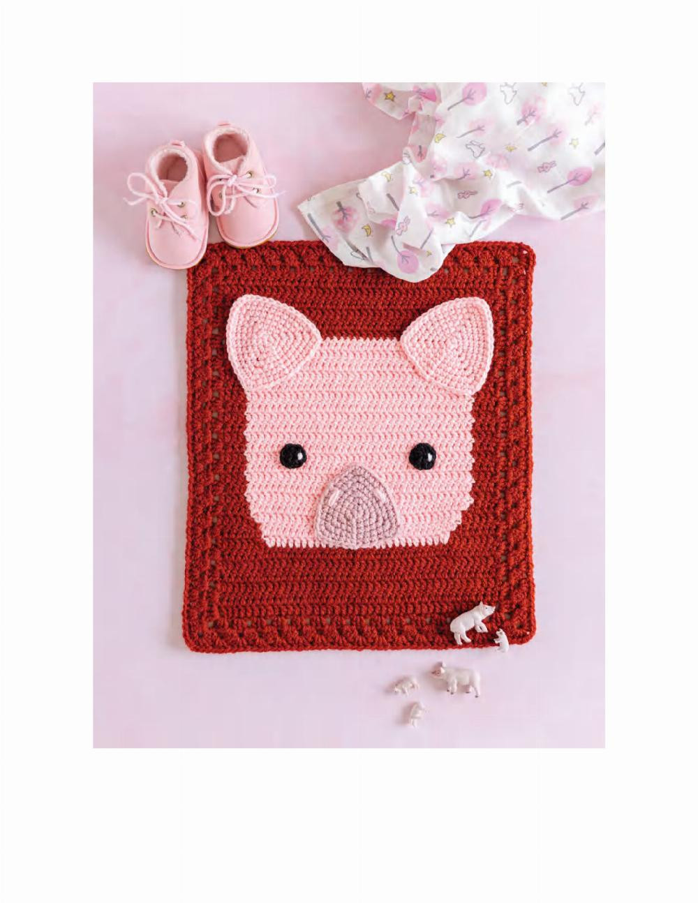 crochet animal blankets and blocks pattern