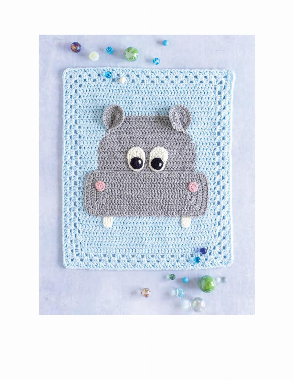 crochet animal blankets and blocks pattern