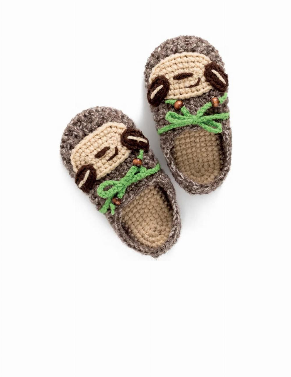 Crochet ANIMAL SLIPPERS IRA ROTT