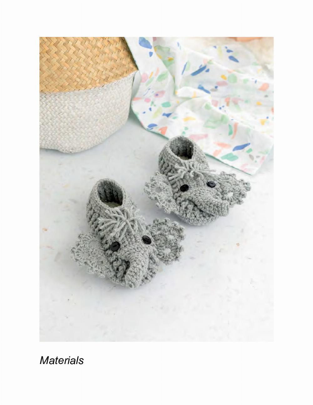 Crochet ANIMAL SLIPPERS IRA ROTT